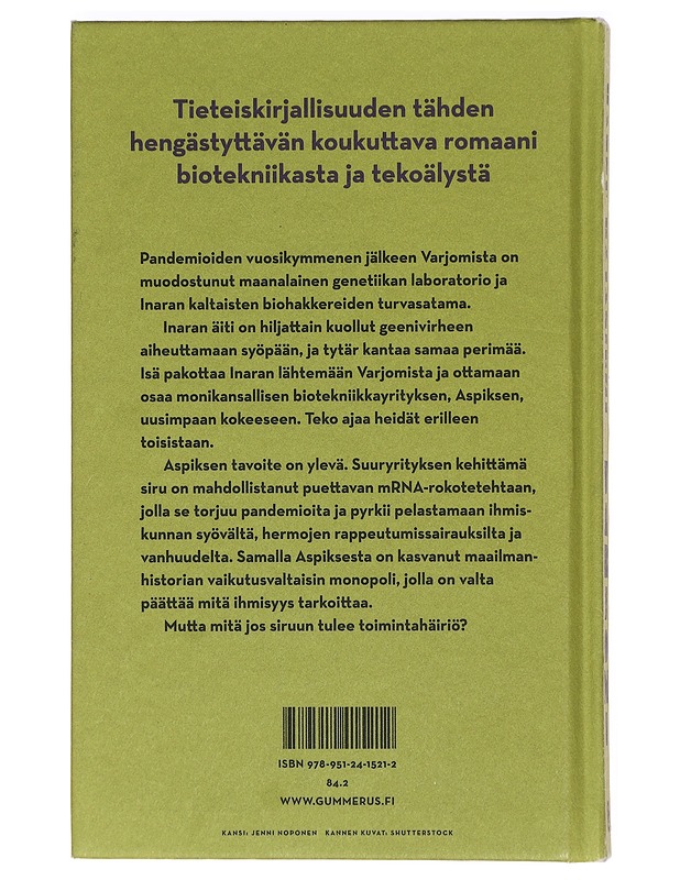 Varjomi - Rajaniemi, Hannu - Fantasia- ja scifi - 10105428870 - 1