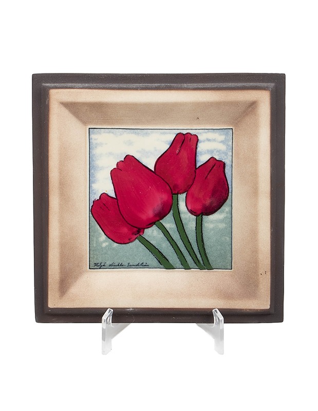 ARABIA Tulppaanit seinälaatta - Designsuosikit - 10105428877 - 0