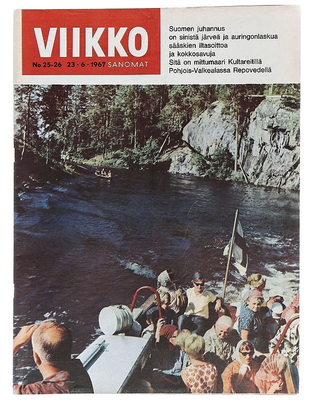 Viikkosanomat No 25-26 23.6.1967 - Lehdet - 10105428882 - 0