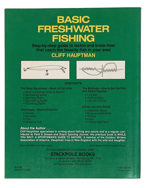 Basic Freshwater Fishing - Hauptman, Cliff - Tietokirjat ja oppaat - 10105428906 - 1