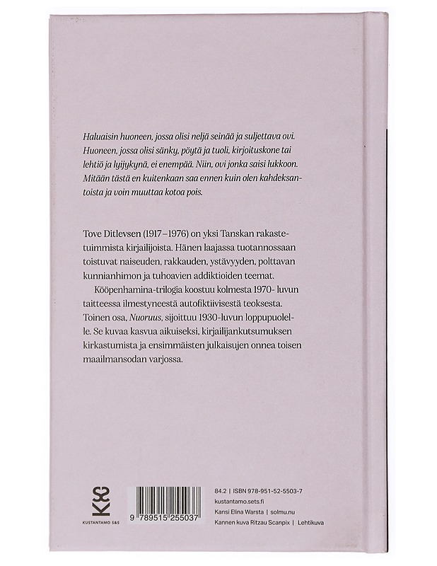 Nuoruus - Ditlevsen, Tove - Romaanit ja novellit - 10105428910 - 1