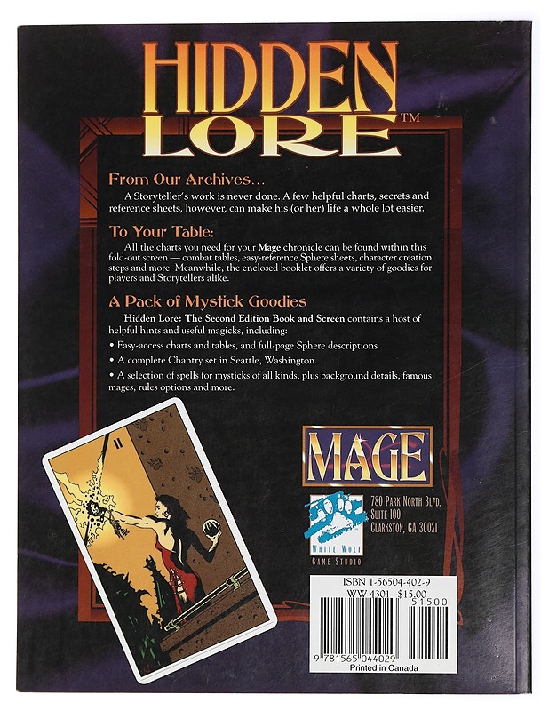 HIDDEN LORE, second edition Screen and Lore - Kaunokirjallisuus - 10105428917 - 1