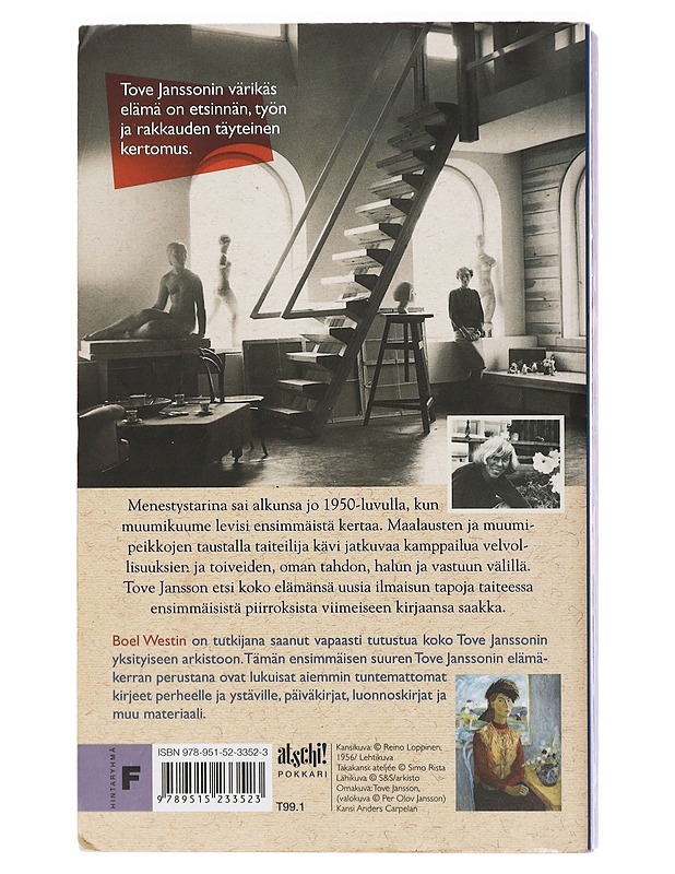 Tove Jansson : sanat, kuvat, elämä - Westin, Boel - Lastenkirjat - 10105428930 - 1