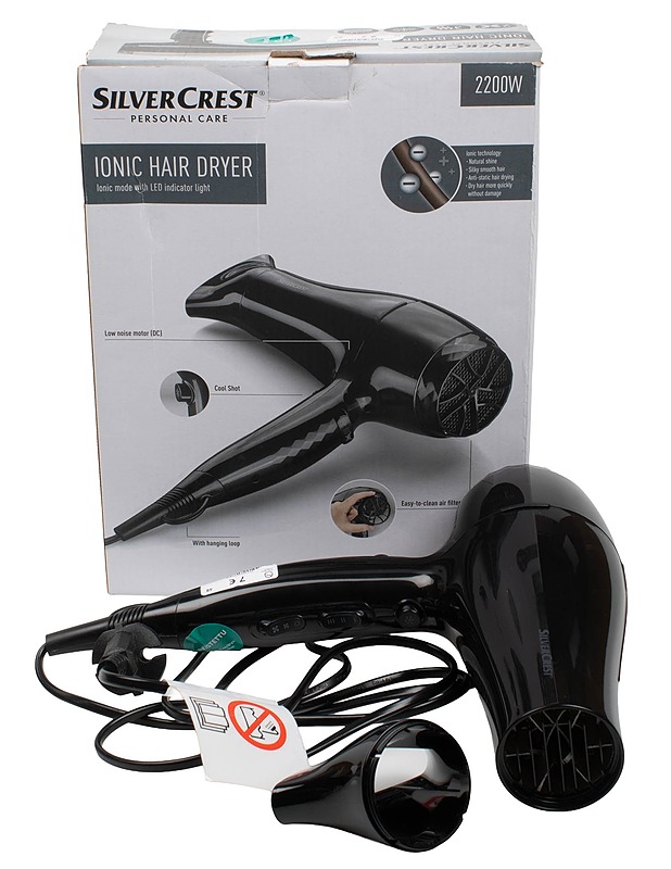 SILVERCREST ionisoiva hiustenkuivain - Pienkodinkoneet - 10105428934 - 0