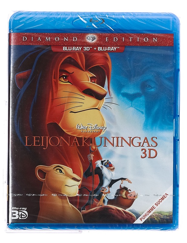 Leijonakuningas 3D: Timanttijulkaisu - Blu-Ray + Blu-Ray 3D - Blu-ray-levyt - 10105428965 - 0