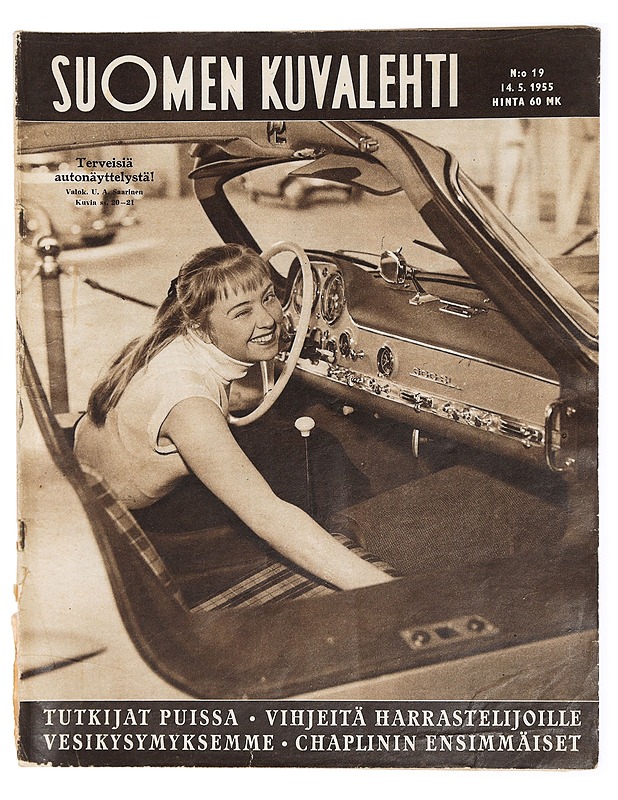 Suomen Kuvalehti N:o 19 14.5.1955 - Lehdet - 10105428966 - 0