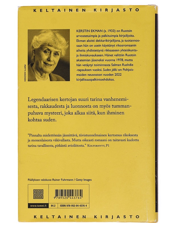 Suden jälki : kertomus - Ekman, Kerstin - Romaanit ja novellit - 10105428987 - 1