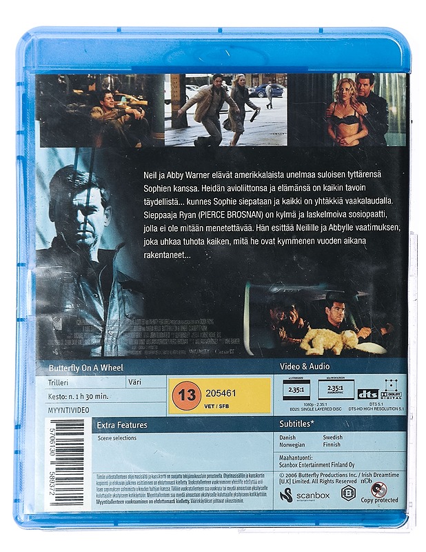 Butterfly on a Wheel - Blu-ray - Blu-ray-levyt - 10105429005 - 1