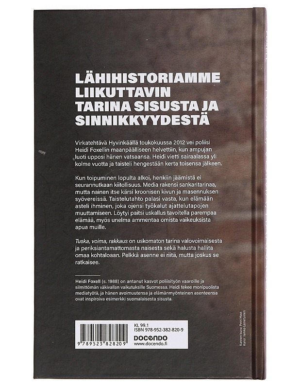 Tuska, voima, rakkaus - Heidi Foxell - Elämäkerrat ja muistelmat - 10105429016 - 1