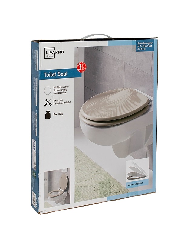 LIVARNO HOME WC-istuimen kansi - Rakennustarvikkeet - 10105429036 - 0