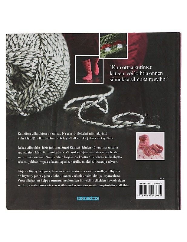 Rakas villasukka : 40 kauneinta ohjetta - Kuula, Taija - Tietokirjat ja oppaat - 10105429032 - 1