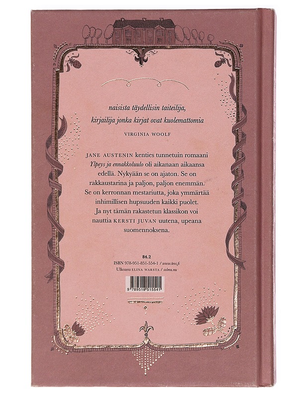 Ylpeys ja ennakkoluulo - Austen, Jane - Romaanit ja novellit - 10105429030 - 1