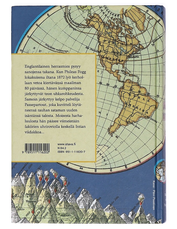 Maailman ympäri 80 päivässä - Verne, Jules - Romaanit ja novellit - 10105429041 - 1