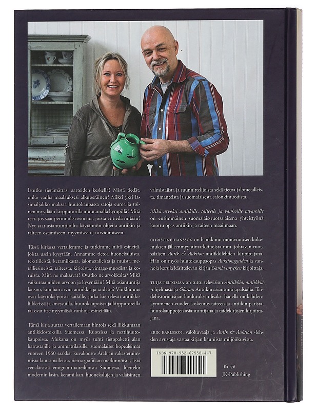 Mikä arvoksi antiikille, taiteelle ja vanhoille tavaroille - Peltomaa, Tuija - Tietokirjat ja oppaat - 10105429043 - 1