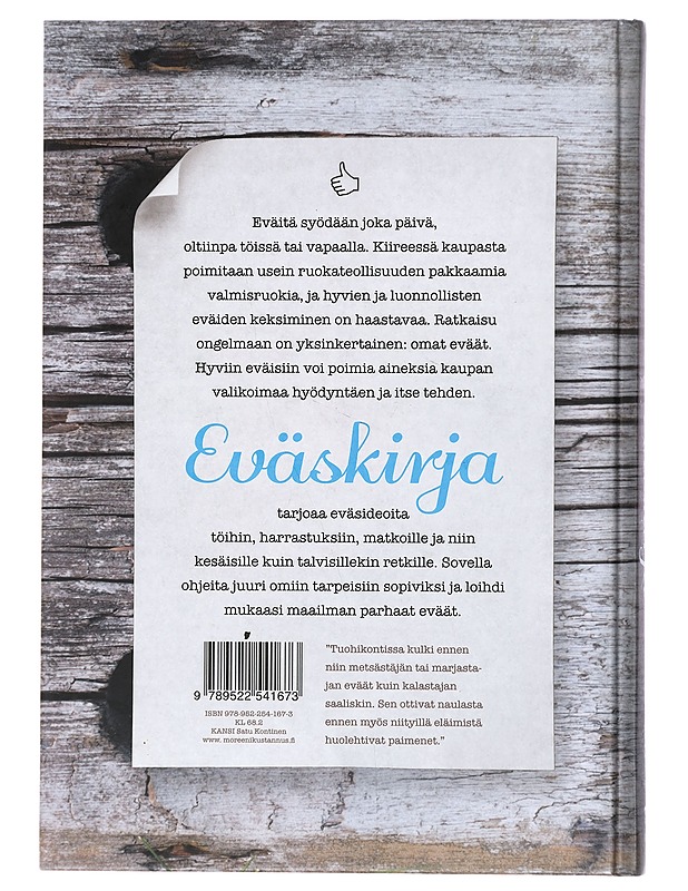 Eväskirja - Lahti, Matleena - Ruokakirjat - 10105429058 - 1