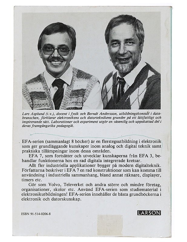 Elektronik för alla. Del 7 : [Digitala integrerade kretsar] / [fotografier: Dan Andersson] ; [teckn.: förf.] - Andersson, Berndt - Tietokirjat ja oppaat - 10105429084 - 1