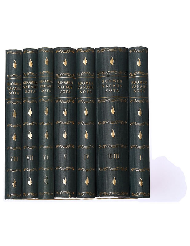 Suomen vapaussota I-VIII - Donner, Kai ; Svedlin, Thure ; Nurmio, Heikki - Tietokirjat ja oppaat - 10105429129 - 2