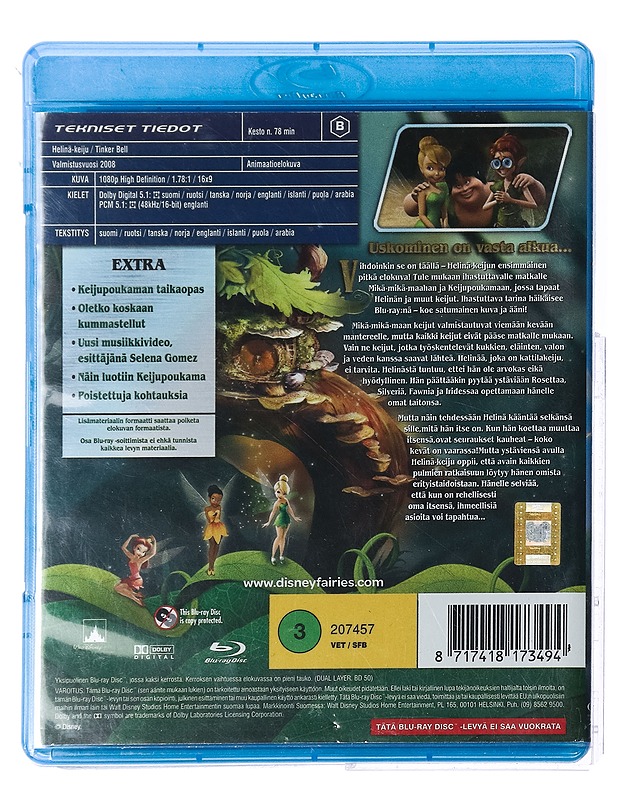 Helinä-Keiju - Blu-Ray - Blu-ray-levyt - 10105429132 - 1