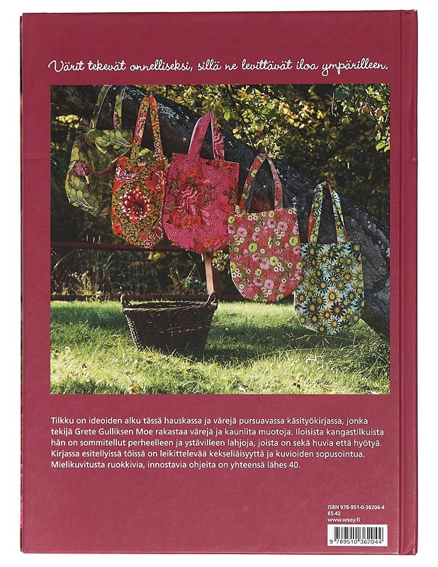 Värikkäät tilkkulahjat - Moe, Grete Gulliksen - Tietokirjat ja oppaat - 10105429139 - 1