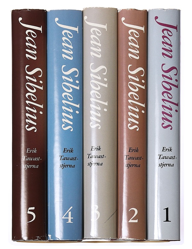 Jean Sibelius : 1 - Tawaststjerna, Erik - Elämäkerrat ja muistelmat - 10105429174 - 2