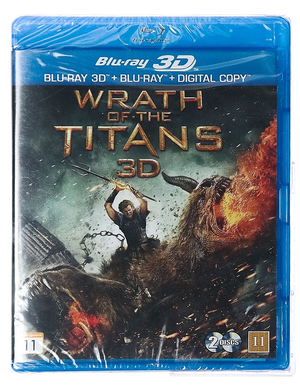 Wrath of the titans - Blu-ray + Blu-Ray 3D - Blu-ray-levyt - 10105429159 - 0
