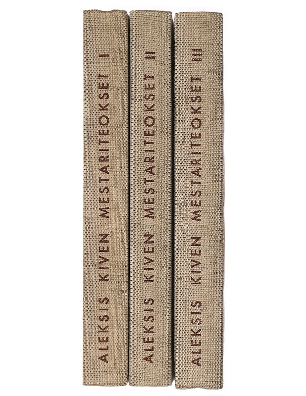 ALEKSIS KIVEN MESTARITEOKSET I/II/III - Historiakirjat - 10105429162 - 2