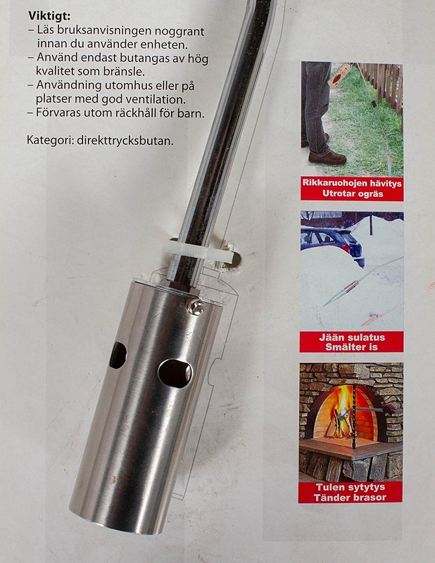 HOTERY Garden Torch rikkaruohopoltin - Muut urheiluvälineet ja vapaa-aika - 10105429165 - 1