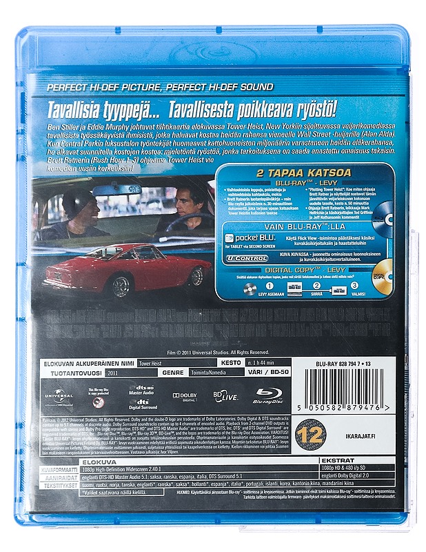 Tower Heist - Blu-Ray - Blu-ray-levyt - 10105429172 - 1