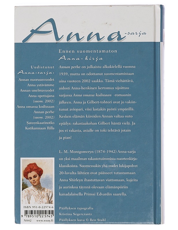 Annan perhe - Montgomery, L. M. - Kaunokirjallisuus - 10105429189 - 1