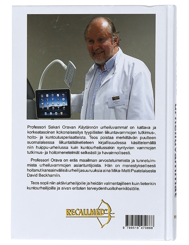 Käytännön urheiluvammat - Sakari Orava - Tietokirjat ja oppaat - 10105429196 - 1