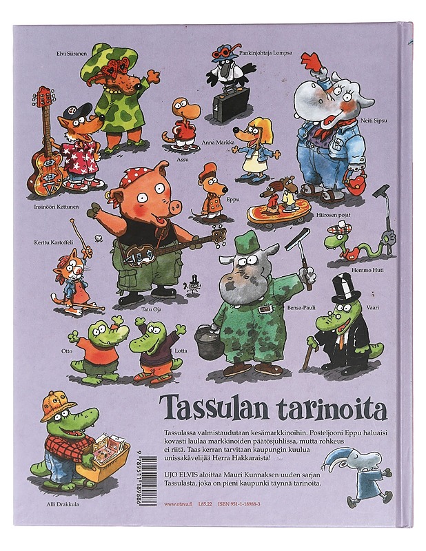 Ujo Elvis - Mauri Kunnas - Lastenkirjat - 10105429195 - 1