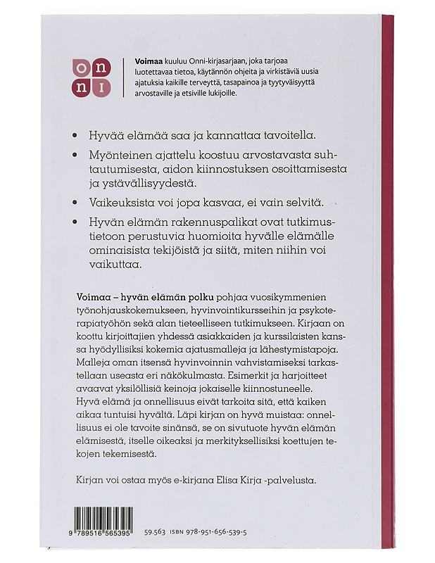 Voimaa : hyvän elämän polku - Lipponen, Krisse - Tietokirjat ja oppaat - 10105429227 - 1