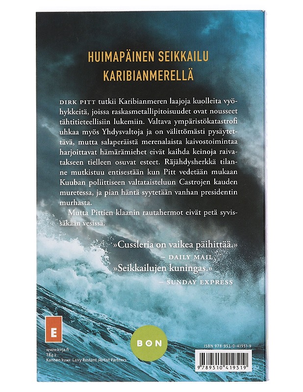 Havannan myrsky - Cussler, Clive - Jännitys ja dekkarit - 10105429243 - 1
