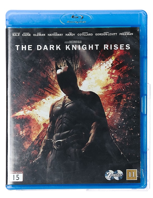 The Dark Knight Rises - Blu-Ray - Blu-ray-levyt - 10105429244 - 0