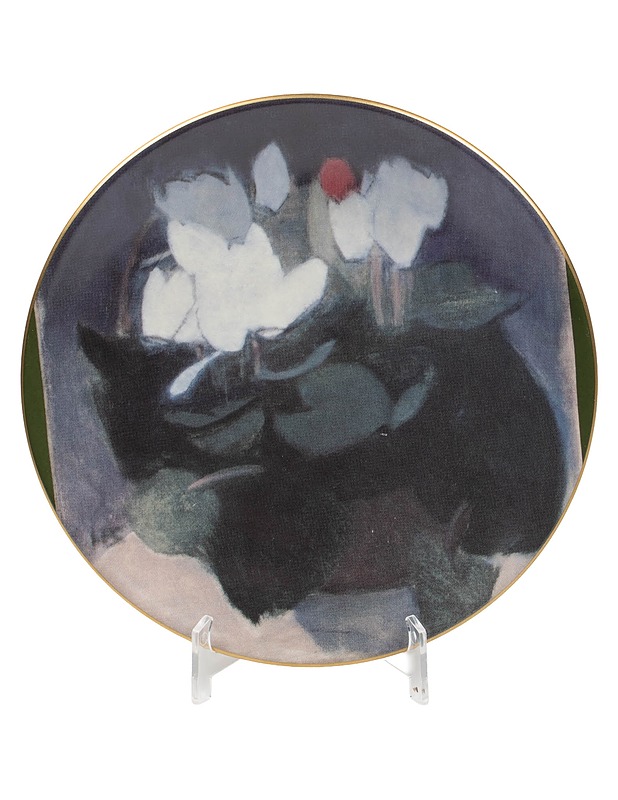 ARABIA Helene Schjerfbeck Syklaami maljakossa seinälautanen - Designsuosikit - 10105429259 - 0