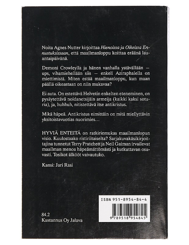 Hyviä enteitä - Pratchett, Terry - Fantasia- ja scifi - 10105429268 - 1