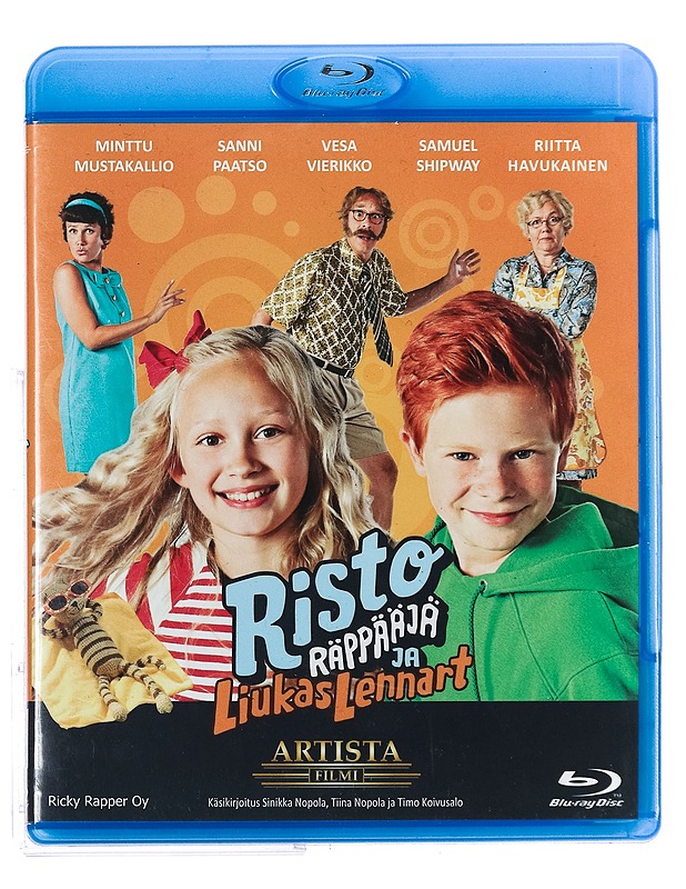 Risto Räppääjä Ja Liukas Lennart - Blu-Ray - Blu-ray-levyt - 10105429289 - 0