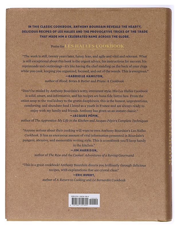 Anthony Bourdain's Les Halles cookbook - Bourdain, Anthony - Ruokakirjat - 10105429294 - 1