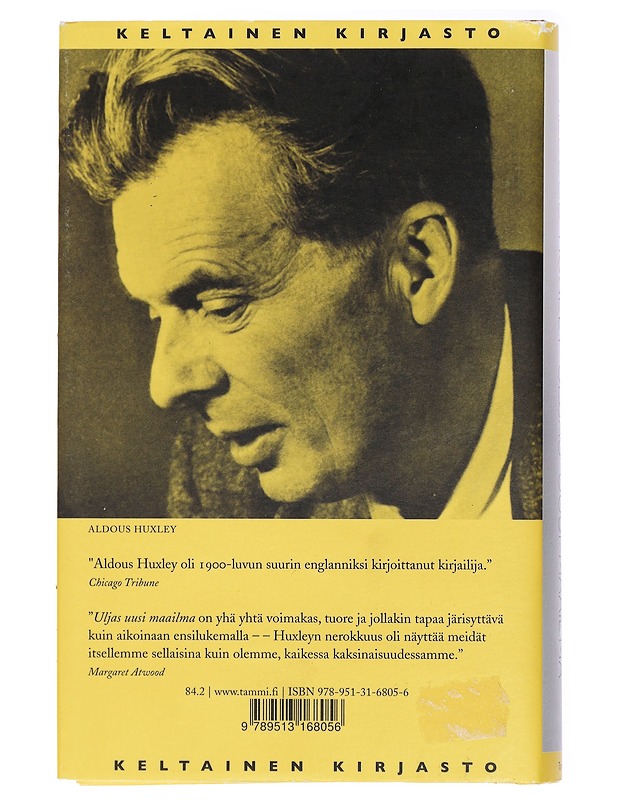 Uljas uusi maailma - Huxley, Aldous - Fantasia- ja scifi - 10105429302 - 1