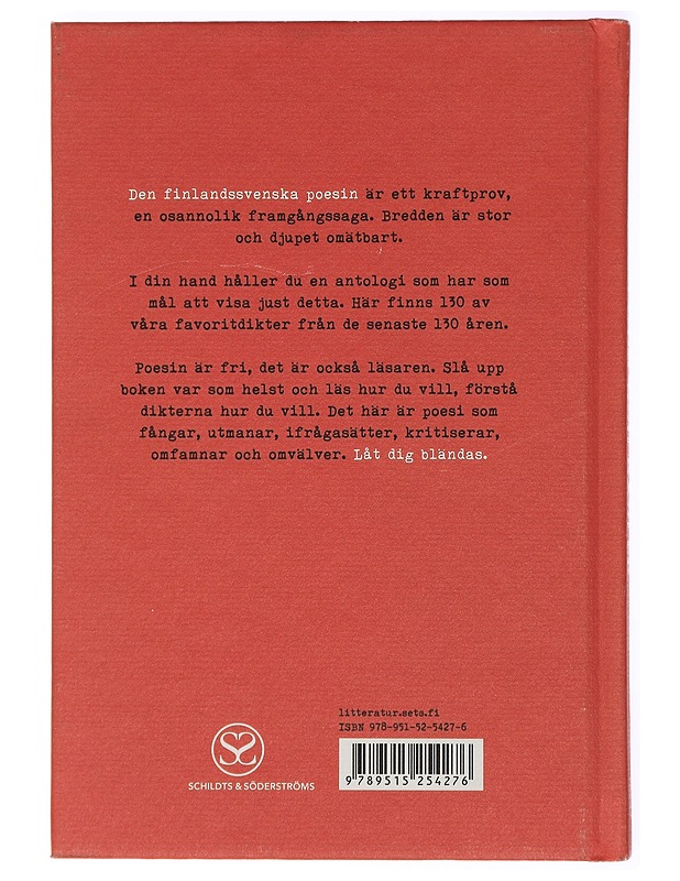 Bländad av död och kärlek : 130 år finlandssvensk poesi - Ahlgren, Emma - Kaunokirjallisuus - 10105429319 - 1
