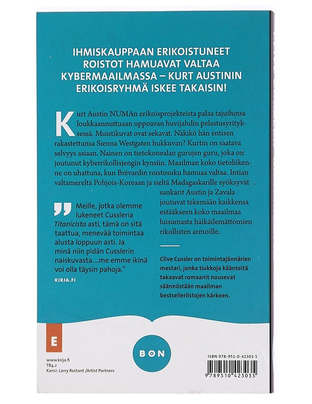 Haamulaiva - Cussler, Clive - Jännitys ja dekkarit - 10105429315 - 1