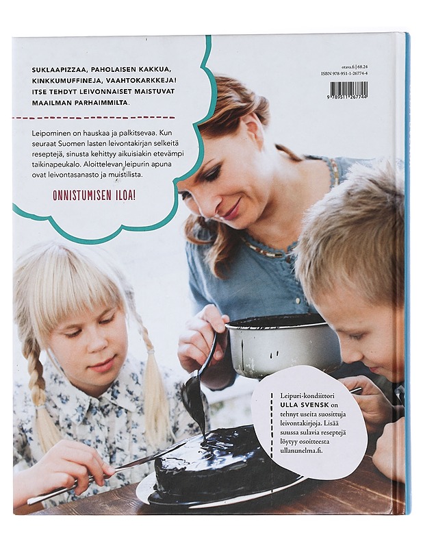 Suomen lasten leivontakirja - Svensk, Ulla - Ruokakirjat - 10105429318 - 1