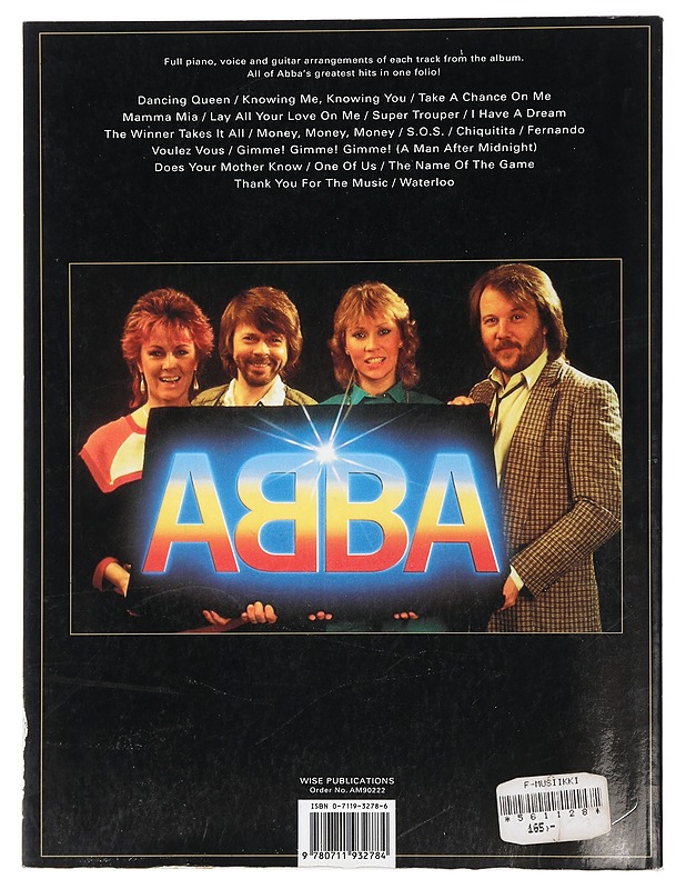 Gold : greatest hits - Abba - Tietokirjat ja oppaat - 10105429325 - 1