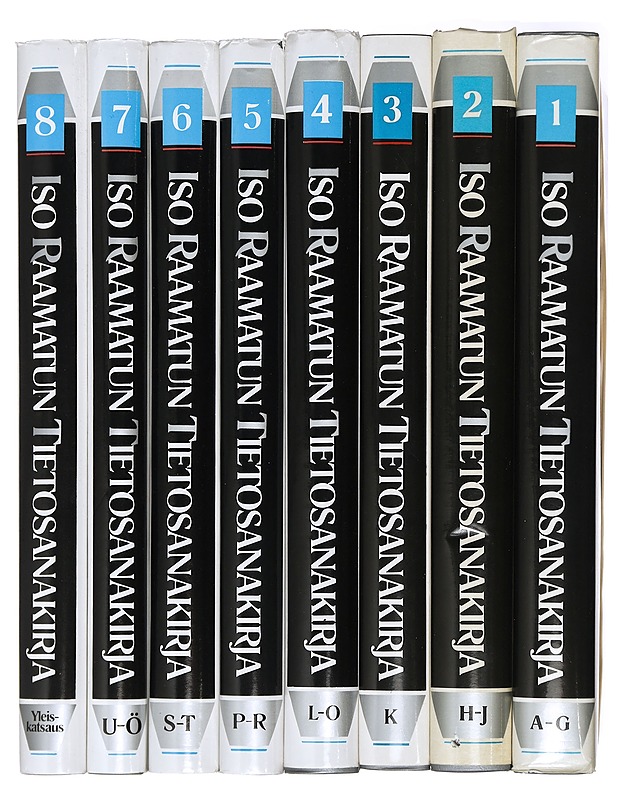 Iso Raamatun Tietosanakirja osat 1 - 8 - Valtter Luoto - Tietokirjat ja oppaat - 10105429338 - 1