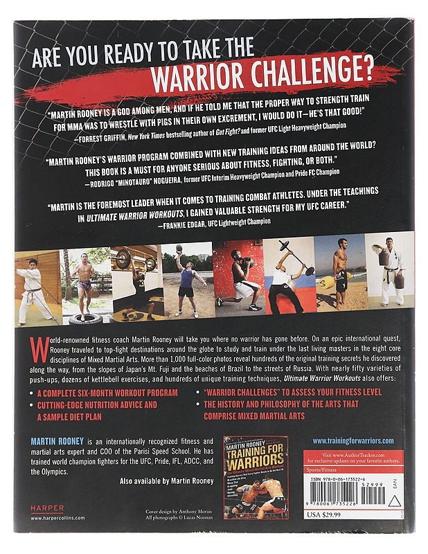 Ultimate warrior workouts : fitness secrets of the martial arts - Martin Rooney - Tietokirjat ja oppaat - 10105429344 - 1