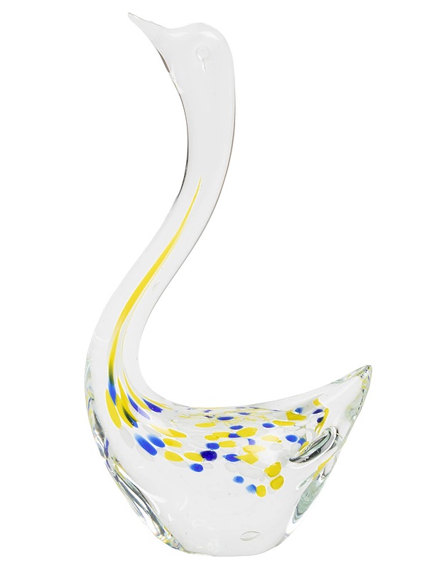 Taidelasi joutsen - Koriste-esineet - 10105429349 - 1