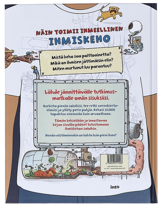 Näin toimii ihmeellinen ihmiskeho - Farndon, John - Lastenkirjat - 10105429353 - 1