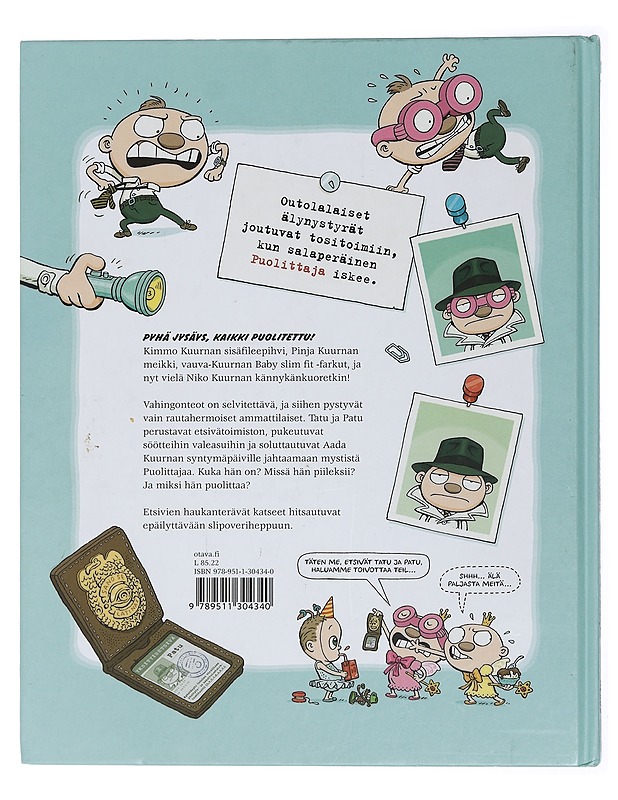 Tatu ja Patu etsivinä : tapaus Puolittaja - Havukainen, Aino - Lastenkirjat - 10105429354 - 1