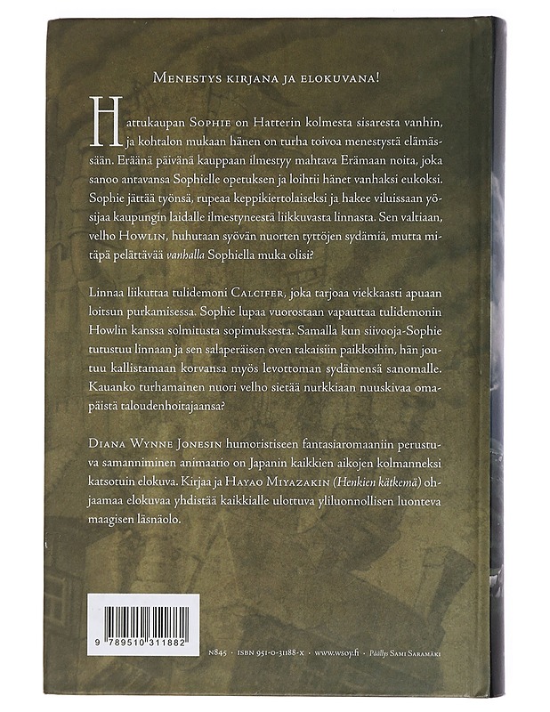 Liikkuva linna - Jones, Diana Wynne - Romaanit ja novellit - 10105429381 - 1