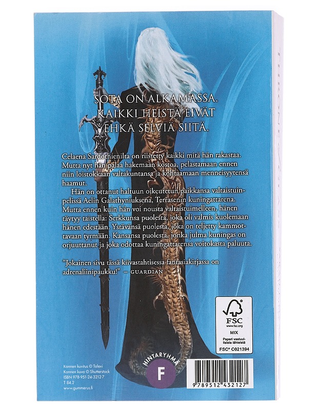 Varjojen kuningatar - Maas, Sarah J. - Fantasia- ja scifi - 10105429383 - 1